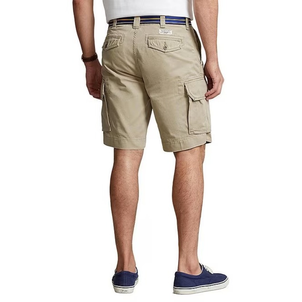 NWT Men's Polo Ralph Lauren Relaxed Fit‎ Shorts~TAN~SZ 54 BIG